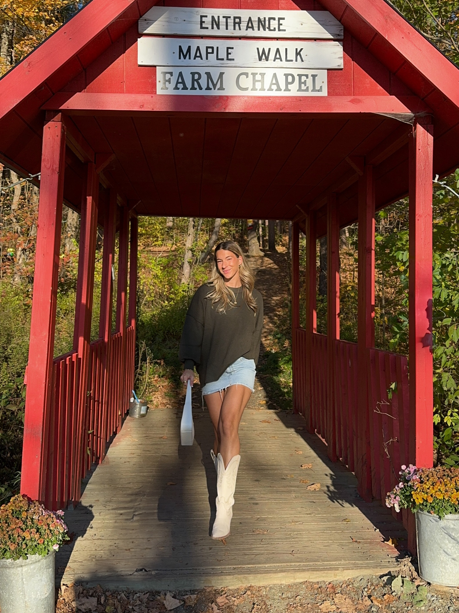 The cutest fall outfit!