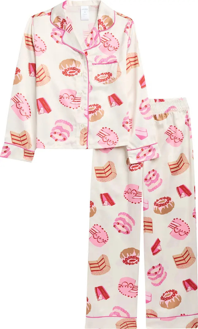 Kids' Satin Pajamas | Nordstrom