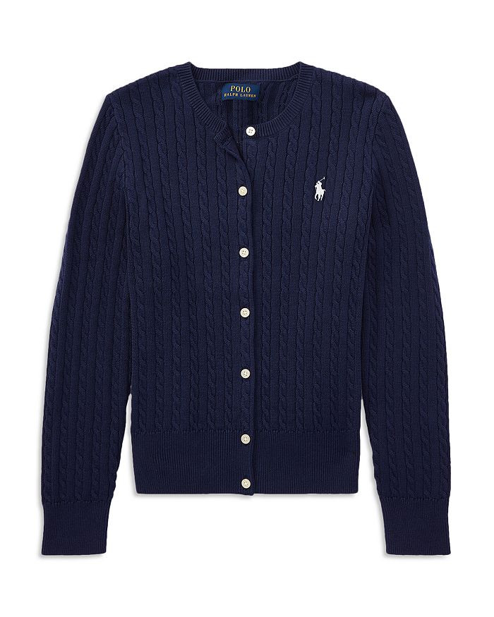 Girls' Cable-Knit Cardigan - Little Kid, Big Kid | Bloomingdale's (US)
