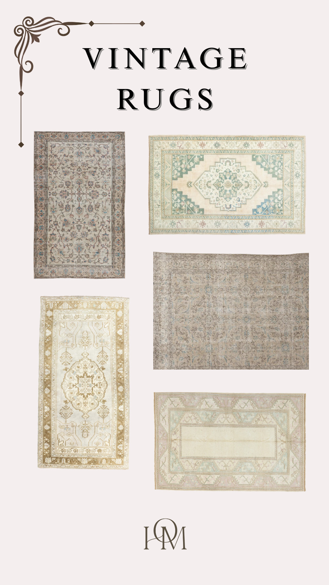 Add some vintage charm to your home with these stunning rugs! 

 #LTKHome