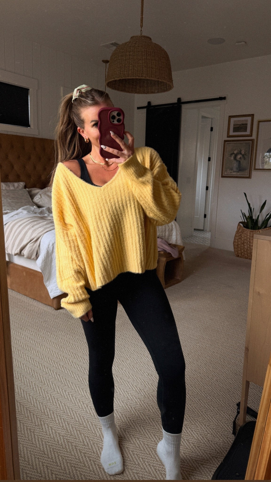 Love this cute off the shoulder sweater! So cozy and you can’t go wrong with the color! Also these are my all time favorite crew socks!

#LTKmomlife #LTKootd #LTKfitnessgoals
