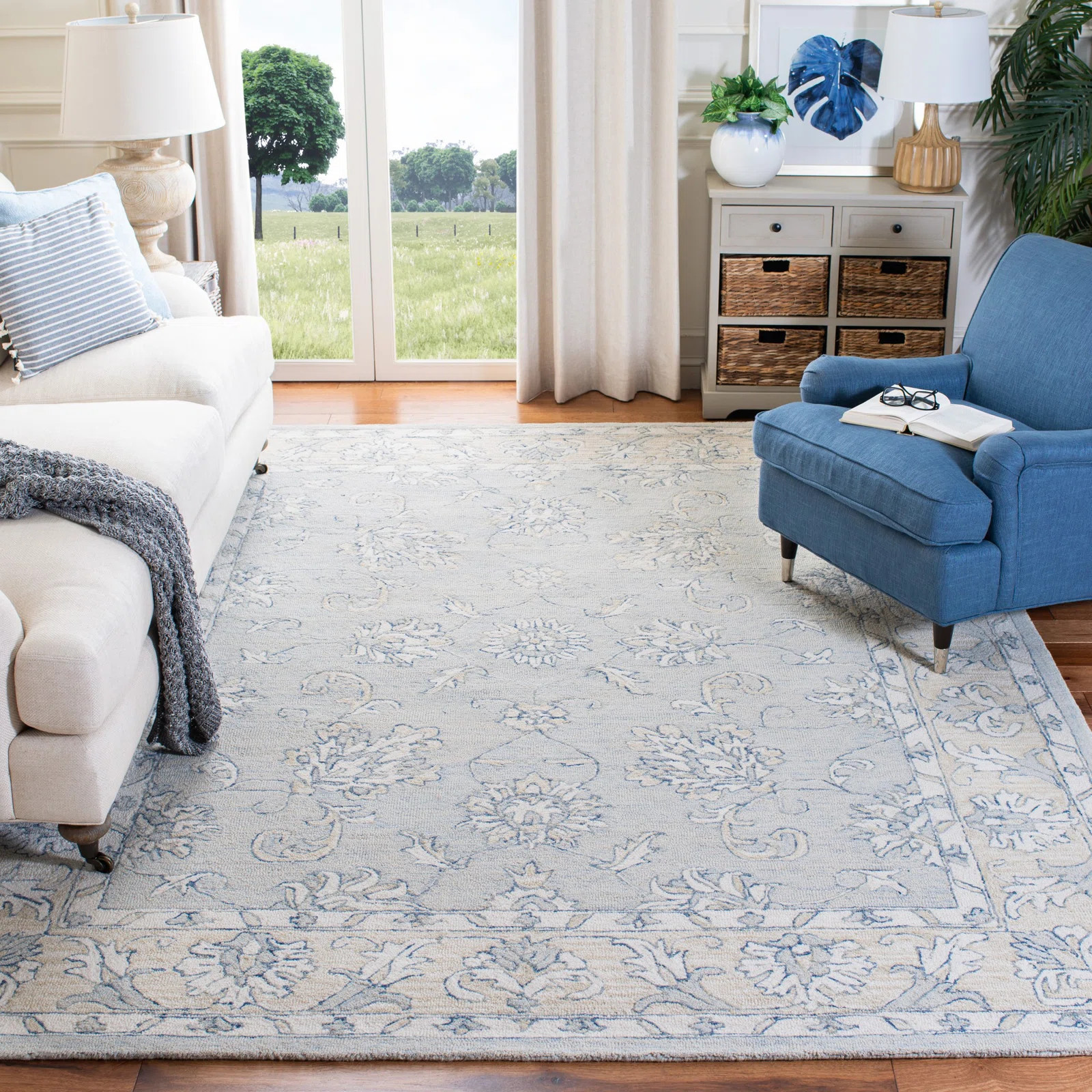Charlton Home® Schmier Hand Tufted Wool And Cotton With Latex Oriental Rug & Reviews | Wayfair | Wayfair North America