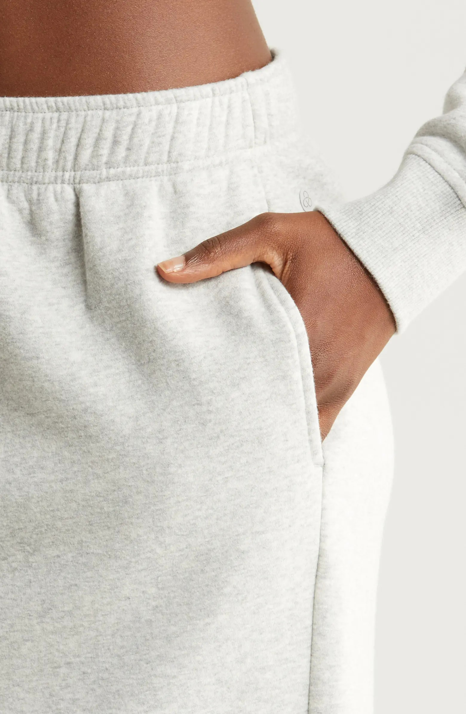 Zella Cloud Fleece Midi Skirt | Nordstrom | Nordstrom