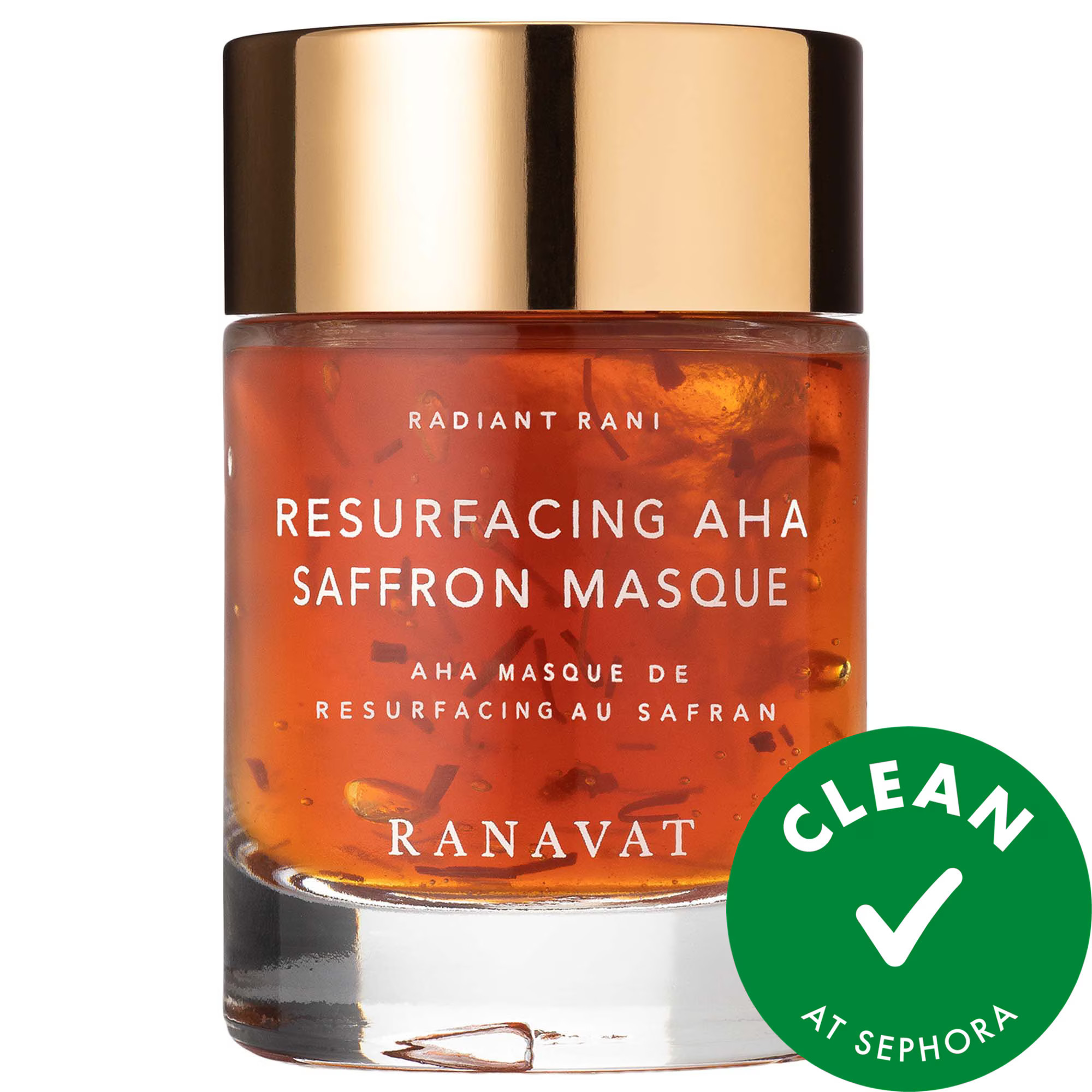 RANAVAT Resurfacing & Regenerative Masque with Fruit AHAs, Papaya Enzymes, and Saffron to Brighten and Smooth 1.7oz/50ml | Sephora (US)