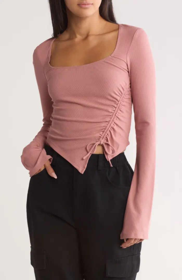 Elodie Square Neck Asymmetric Top | Nordstromrack | Nordstrom Rack