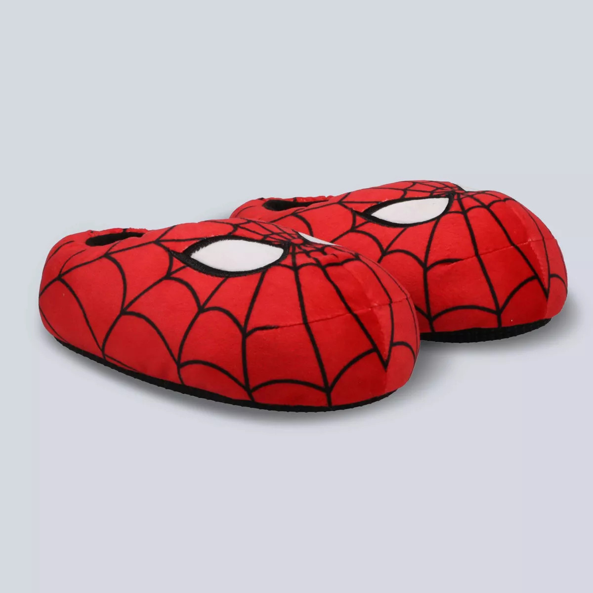 Marvel Spider-Man Plush Slippers - Red | Target