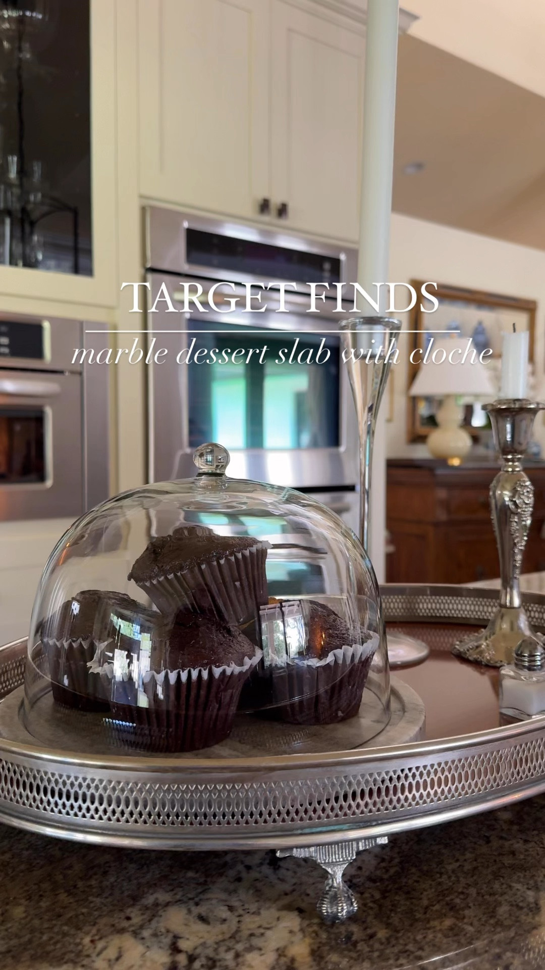This marble dessert stand with cloche is one of my favorite kitchen pieces. Great for entertaining or leaving out on your counter with a few treats.

Dessert Stand. Marble Cloche. Cake Stand. Kitchen Decor. Kitchen Accessories. Neutral Home. Target Finds. Lavender Rose Home.

#LTKHome #LTKMothersDay