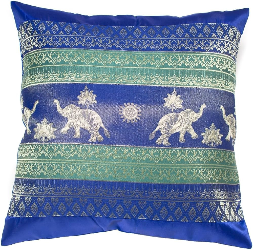 16x16 Inch (40x40 cm) Print Elephant Sun Decorative Throw Pillow Covers Case Cushion Cover for So... | Amazon (US)