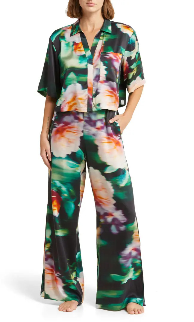 Washable High Waist Silk Pajamas | Nordstrom