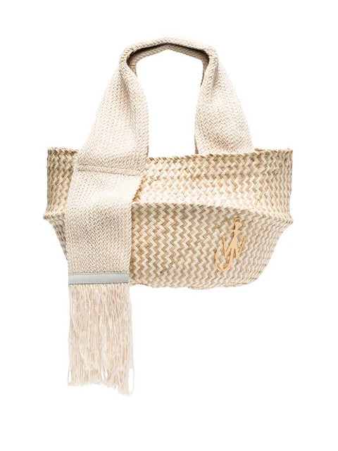logo plaque basket shoulder bag | Farfetch (US)