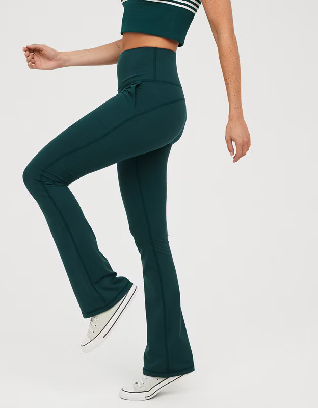 OFFLINE By Aerie The Hugger Pocket Bootcut Legging | Aerie