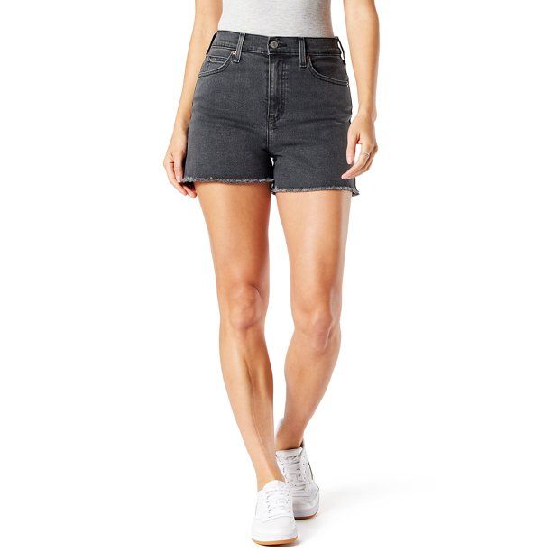 Signature By Levi Strauss & Co Women High Rise 3" Heritage Short | Walmart (US)