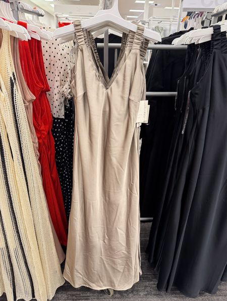 20% off Target Women's Midi Perfect Slip Dress - A New Day / date night / wedding guest dress / 

#LTKFindsUnder50 #LTKWedding #LTKSaleAlert