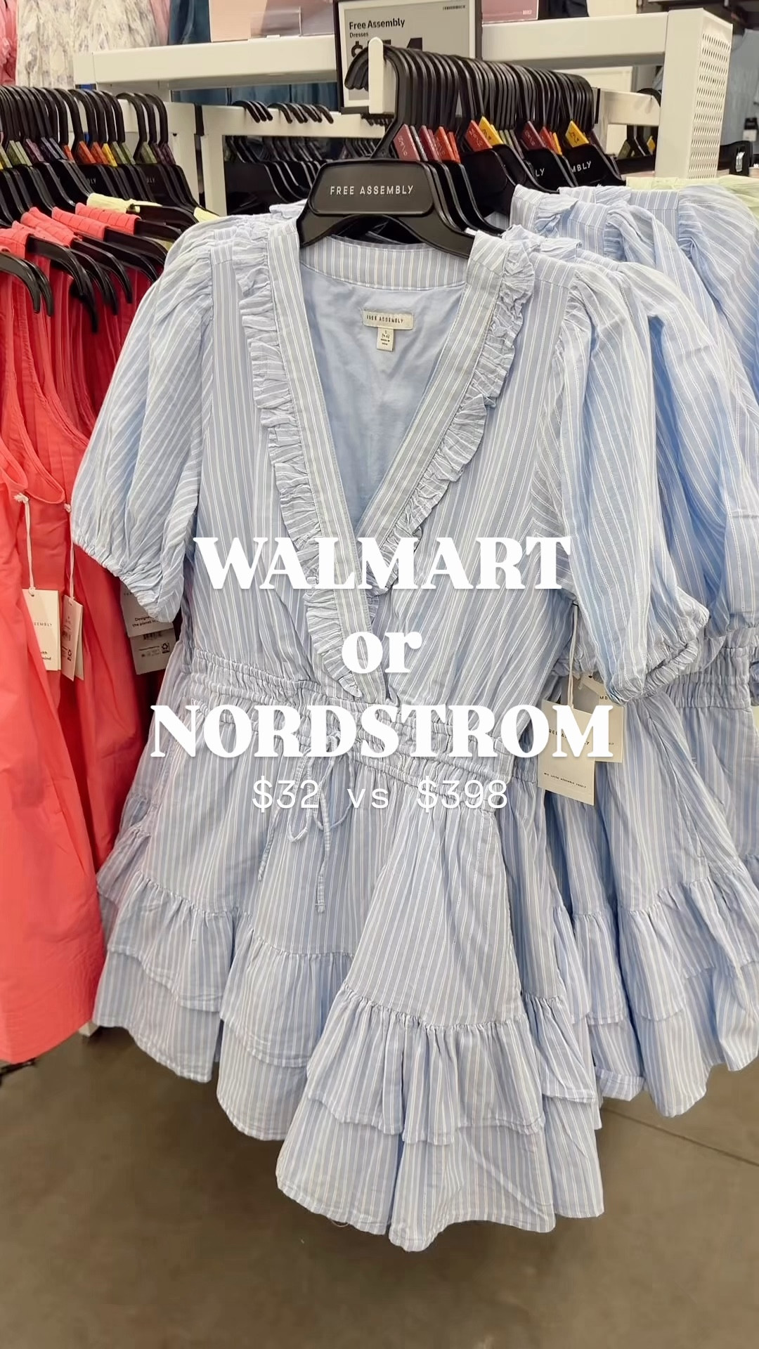 I can’t! The cutest spring dress just dropped at Walmart!✨

Size: S / TTS / 5’5” / 120ish lbs 