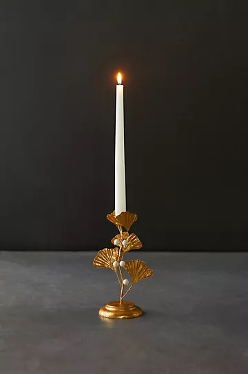 Ginkgo Candlestick | Anthropologie (US)