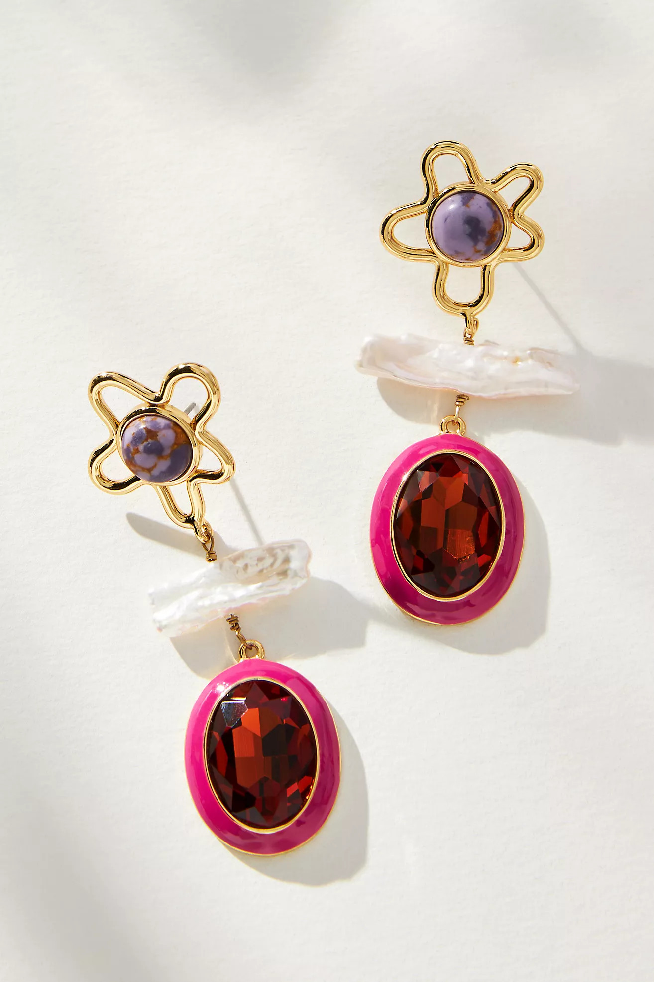 Mignonne Gavigan Bonnie Linear Drop Earrings | Anthropologie (US)