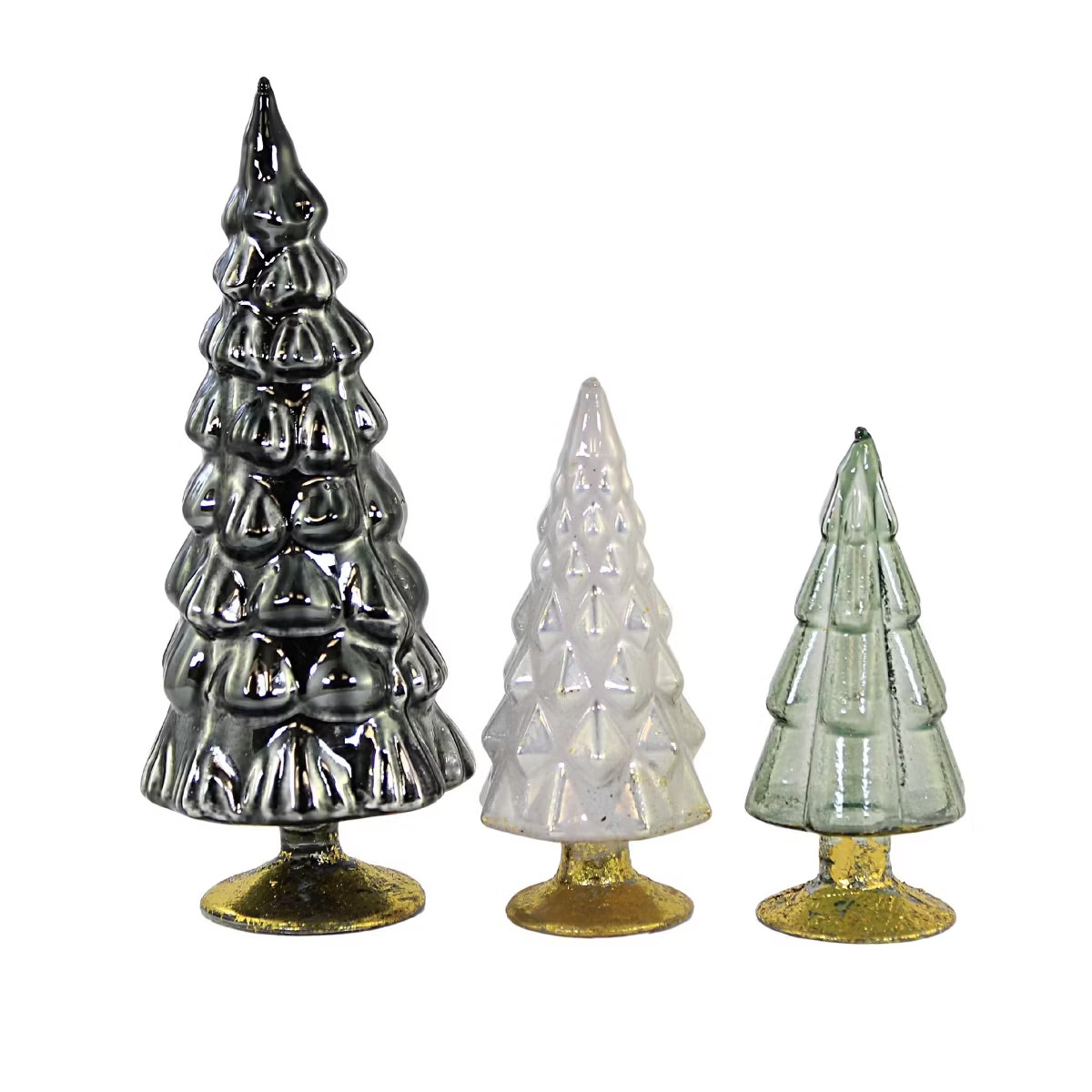 Cody Foster 7.0 Inch Small Hue Trees Gray Set / 3 Halloween Decorate Decor Mantle Tree Sculptures | Target