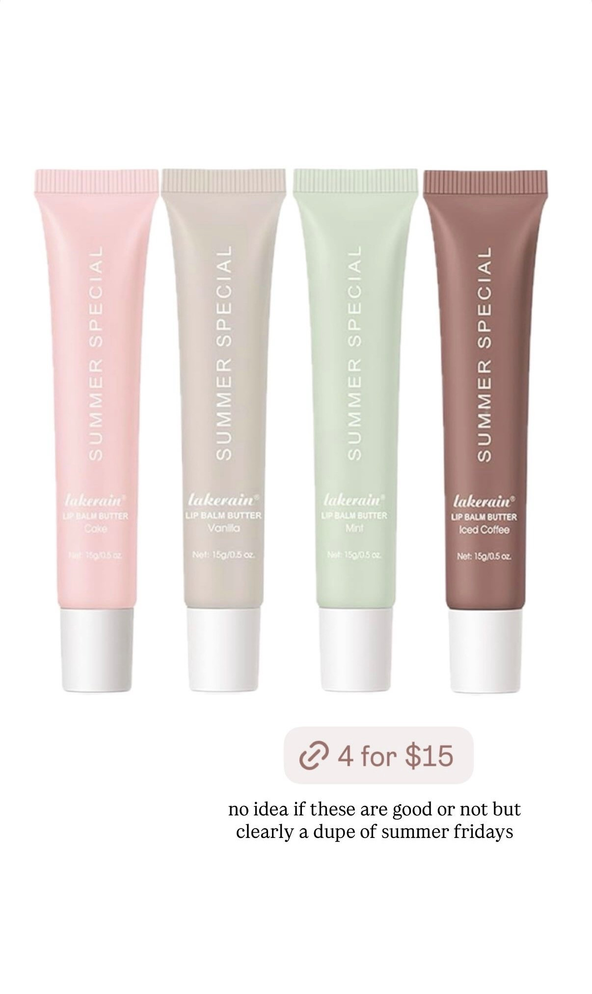 lip butter balm for less 🙌 4 for $15! great stocking stuffer idea!!! 

#LTKHoliday #LTKGiftGuide #LTKBeauty