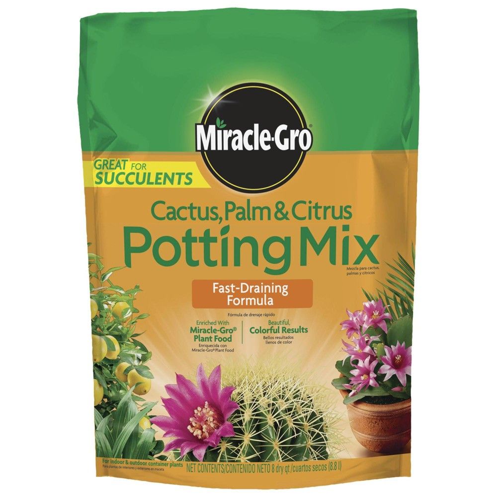 Miracle-Gro Cactus Palm Citrus Potting Soil - 8qt | Target