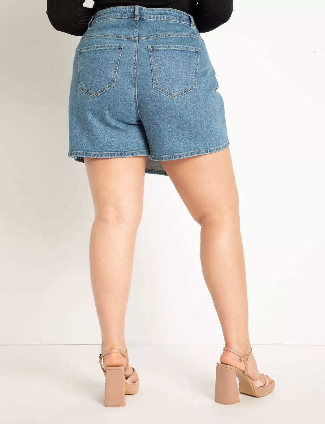 Denim Skort | Eloquii