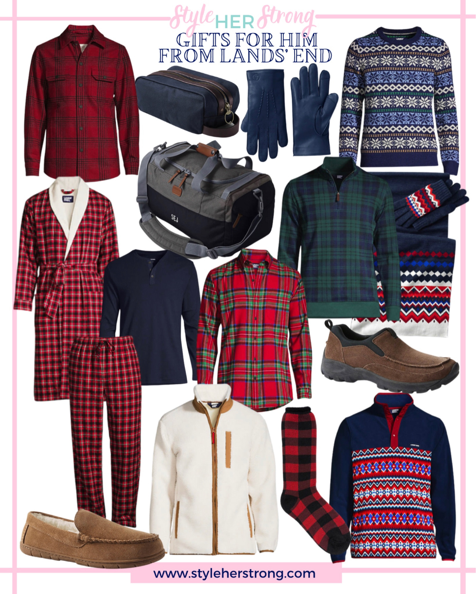 Gift Ideas for Him from Lands’ End 

#LTKmens #LTKHoliday #LTKSeasonal