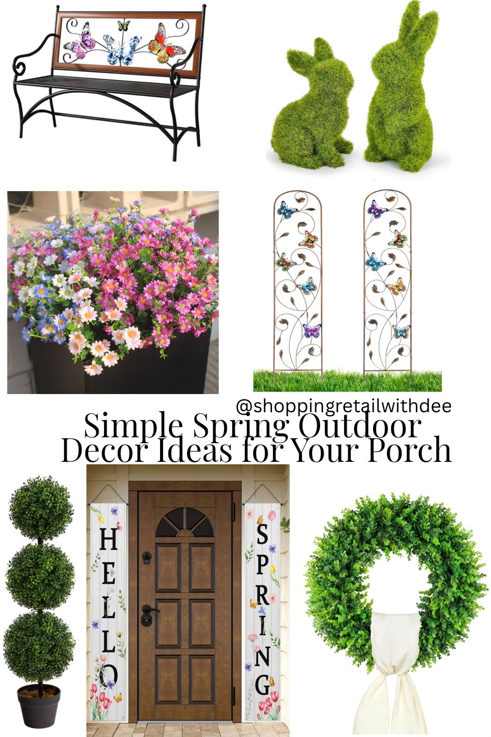 Freshening up the porch for spring 🌿☀️ These simple outdoor decor finds make your front porch and entry feel bright, welcoming, and ready for the season. From planters and wreaths to cozy outdoor accents, these pieces instantly add that fresh spring vibe to your porch, patio, or front yard. #LTKHome #SpringPorchDecor #FrontPorchStyle #OutdoorDecorFinds #SpringOutdoorDecor #PorchStyling #FrontPorchInspo #SpringHomeRefresh #PatioDecorIdeas #LTKSeasonal