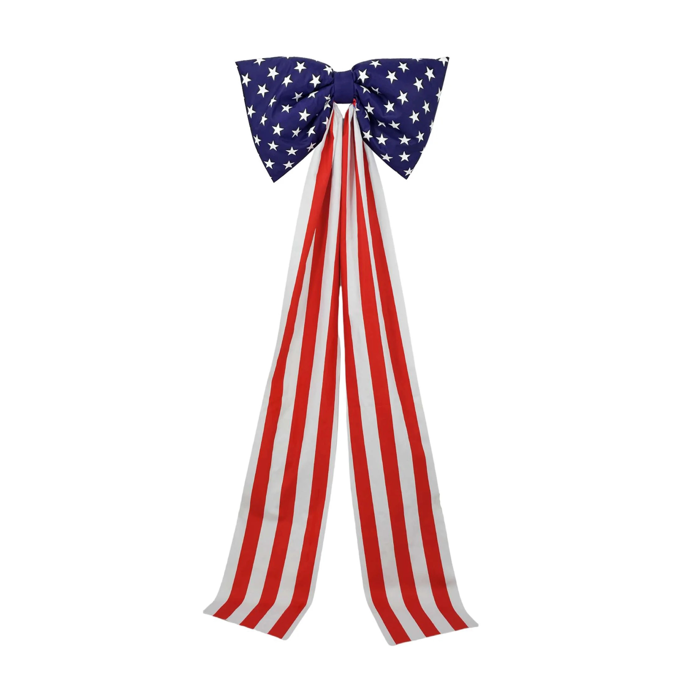 Way To Celebrate Patriotic Bow Red White Blue Stars and Stripes 84” | Walmart (US)