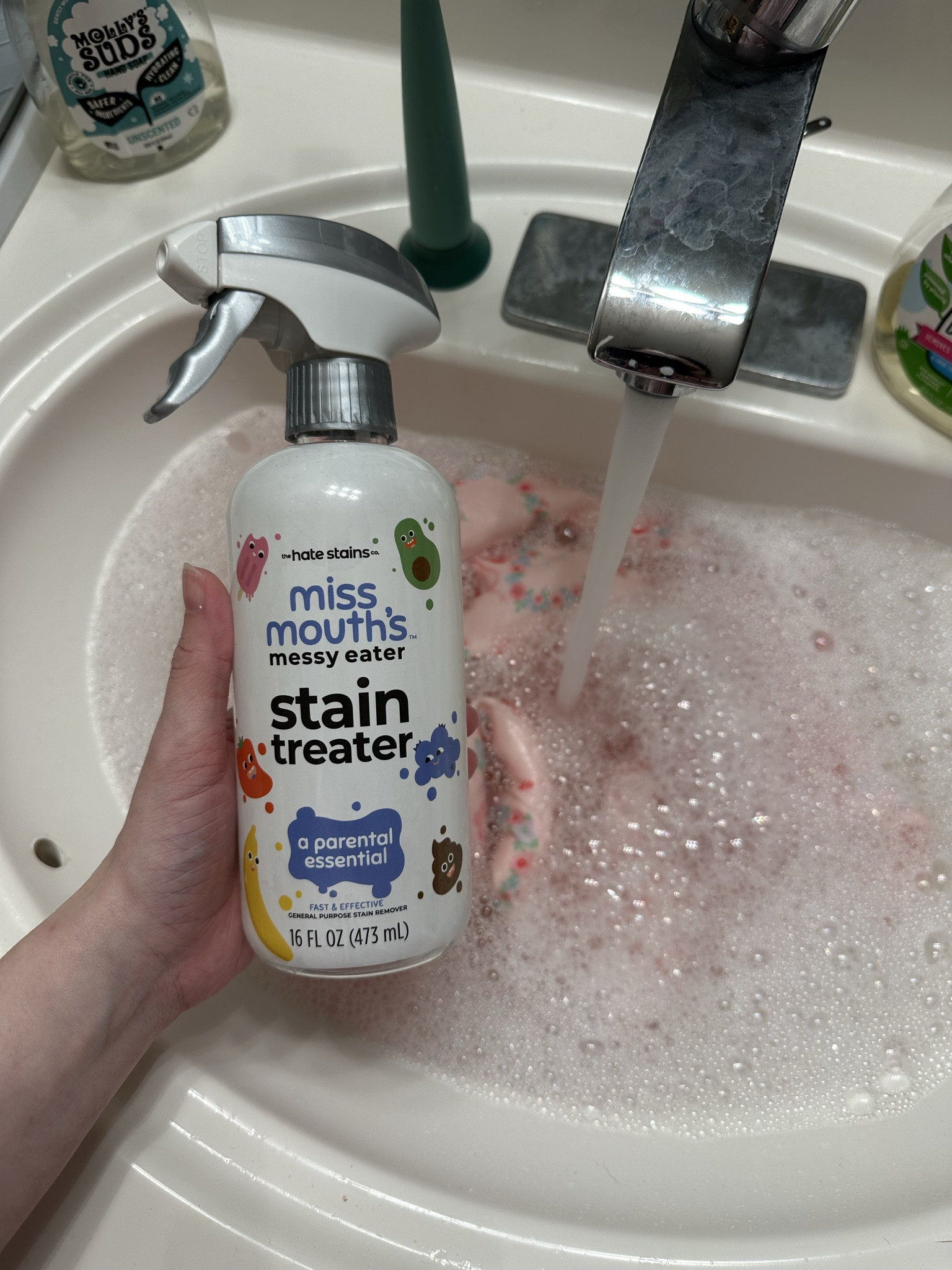 My go-to stain spray for removing baby stains. Works like a charm. A baby product must have! 

Baby must have / stain spray / stain remover / laundry tip / baby registry must have 

#LTKdayinmylife #LTKKids #LTKBaby