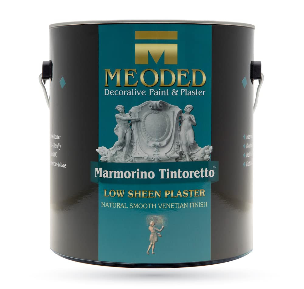 Marmorino Tintoretto Venetian Plaster | Matte/Low Sheen Lime Based Venetian Plaster | Interior & ... | Amazon (US)