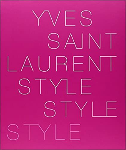 Yves Saint Laurent: Style



Paperback – Illustrated, September 1, 2008 | Amazon (US)