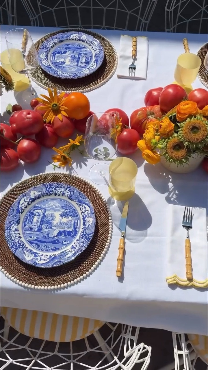 Tomatoscape! All from Amazon! A chic, easy way to bring your summer table to life (and make some epic gazpacho afterwards!) Tablescape, home decor.

#LTKFindsUnder50 #LTKHome #LTKStyleTip