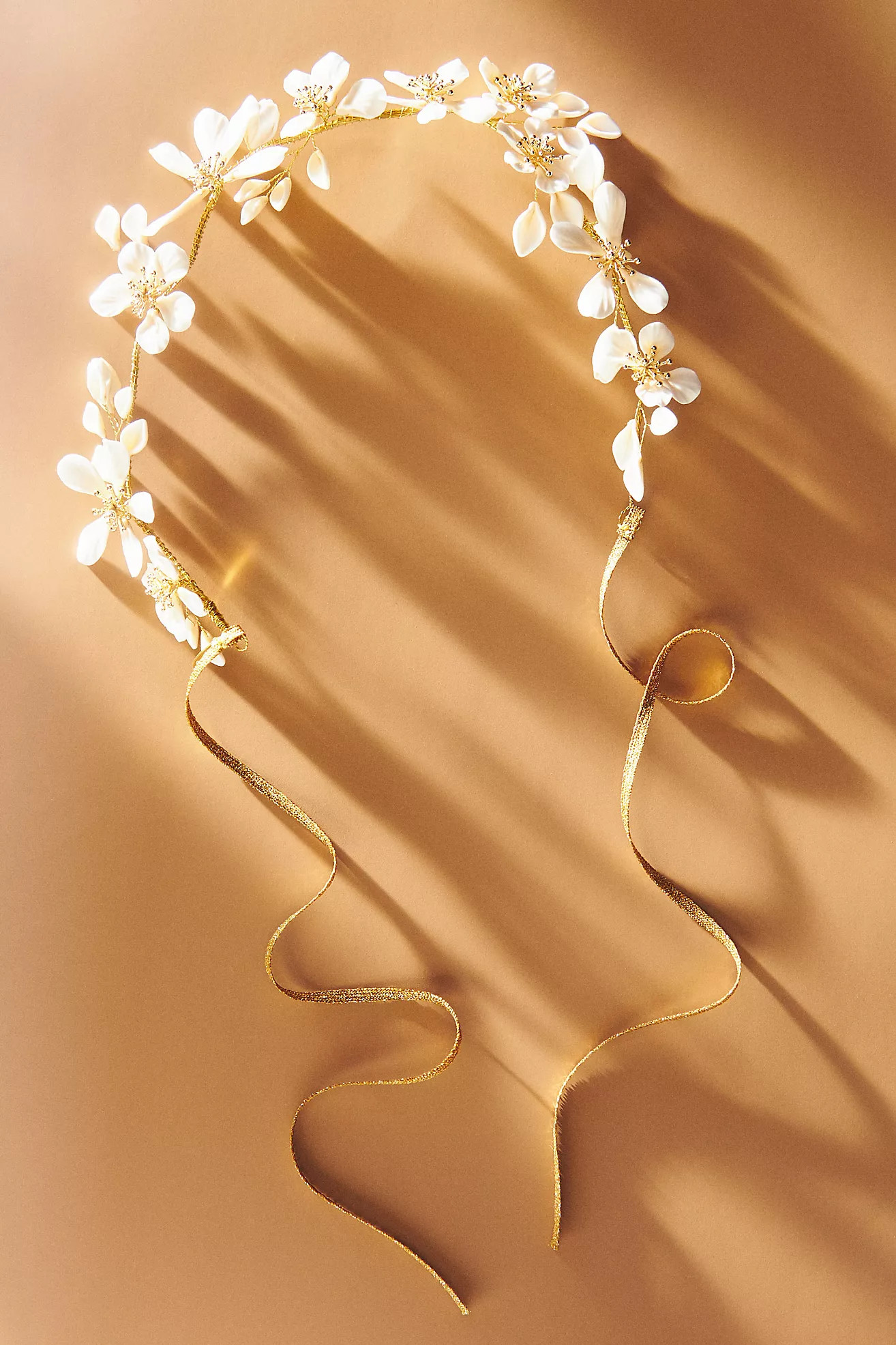 Twigs & Honey Blooming Magnolia Bridal Crown | Anthropologie (US)