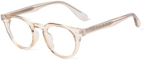 KFPH Vintage Round Blue Light Blocking Glasses, TR90 Lightweight Computer Gaming Eyeglasses for W... | Amazon (US)