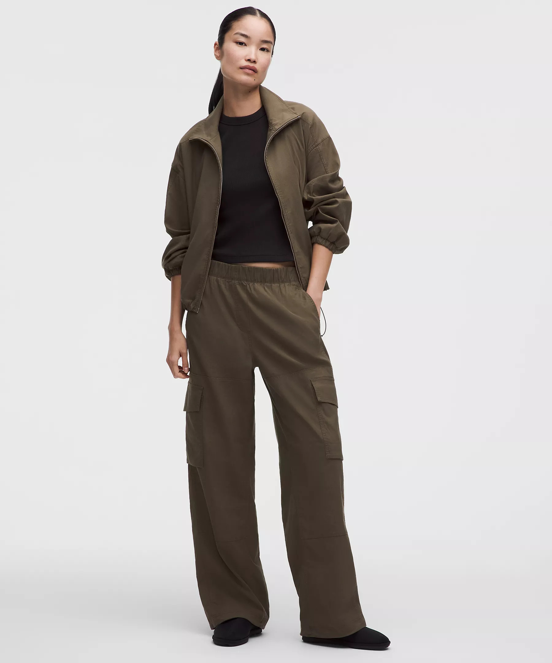 LuluLinen Mid-Rise Cargo Pant | lululemon (CA)
