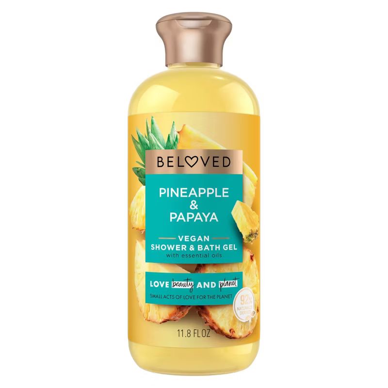 Beloved Pineapple and Papaya Vegan Body Wash - 11.8 fl oz | Target