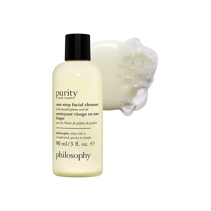 philosophy purity made simple one-step facial cleanser- with meadowfoam seed oil gently cleanses ... | Amazon (US)
