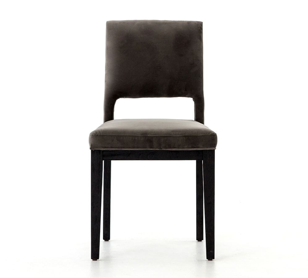 Beale Velvet Dining Chair - Set of 2 | Pottery Barn (US)