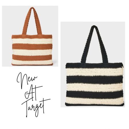 New at Target

Crochet Tote Handbag 

#LTKitbag #LTKfindsunder50