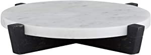 Santa Barbara Design Studio Table Sugar Round Marble Tray with Mango Wood Stand, 11-Inches, Charc... | Amazon (US)