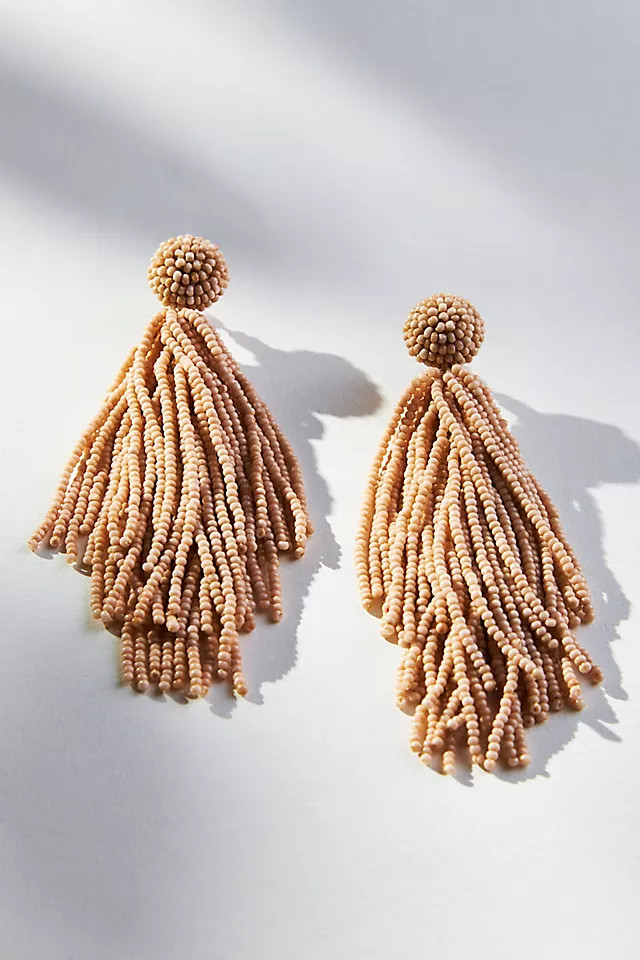 Deepa Tasseled Drop Earrings | Anthropologie (US)