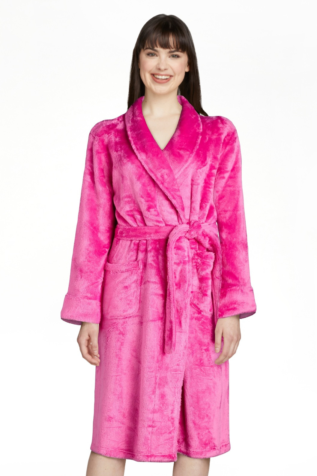 Joyspun Women's Plush Robe, Sizes S to 3X | Walmart (US)