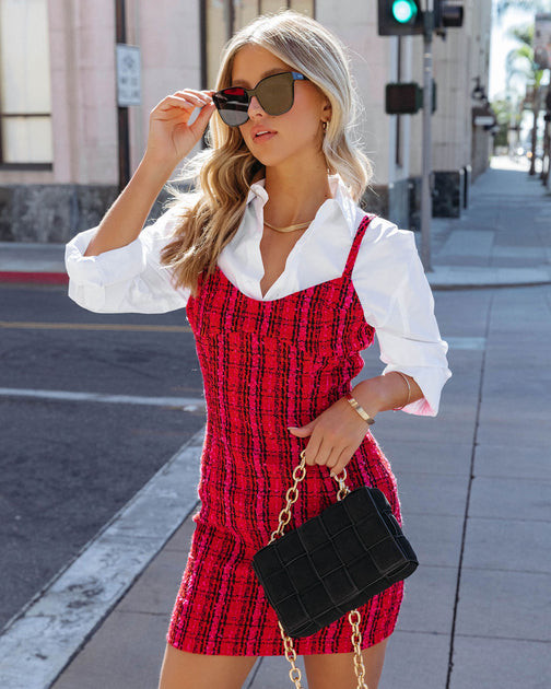 Ines Padded Suede Chain Handbag - Black | VICI