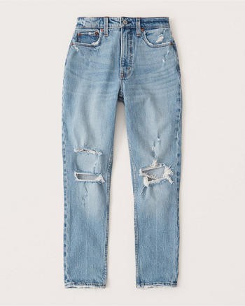 Curve Love High Rise Skinny Jeans | Abercrombie & Fitch (US)