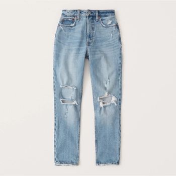 Shown In light ripped wash | Abercrombie & Fitch (US)