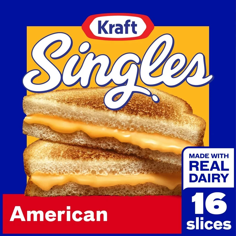 Kraft Singles American Slices, 16 ct Pack | Walmart (US)