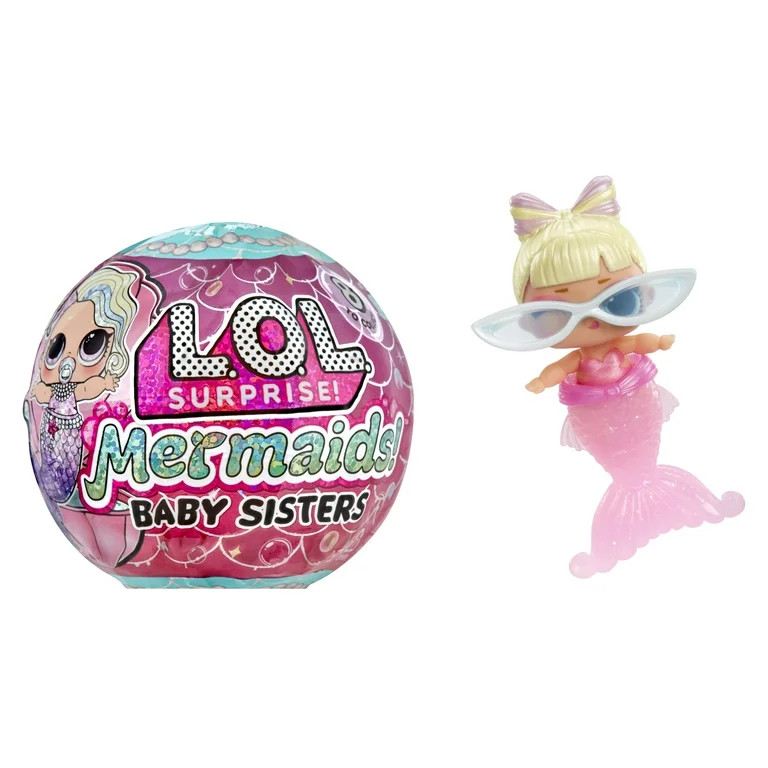 LOL Surprise Mermaids Baby Sisters with Color Change Tails Ages 4+ | Walmart (US)
