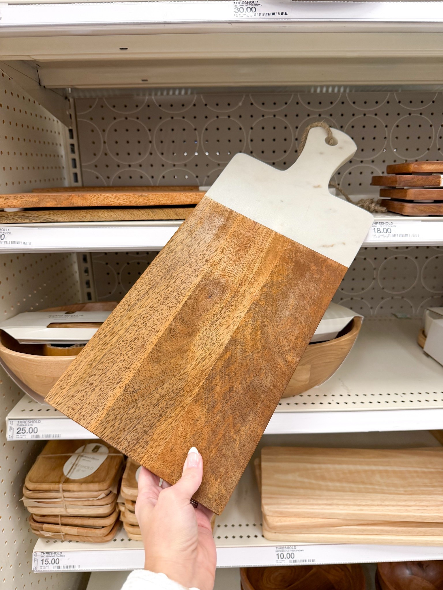 Loving this marble serving board from Target! The perfect board for hosting this spring! 

#LTKSeasonal #LTKSpringSale #LTKHome