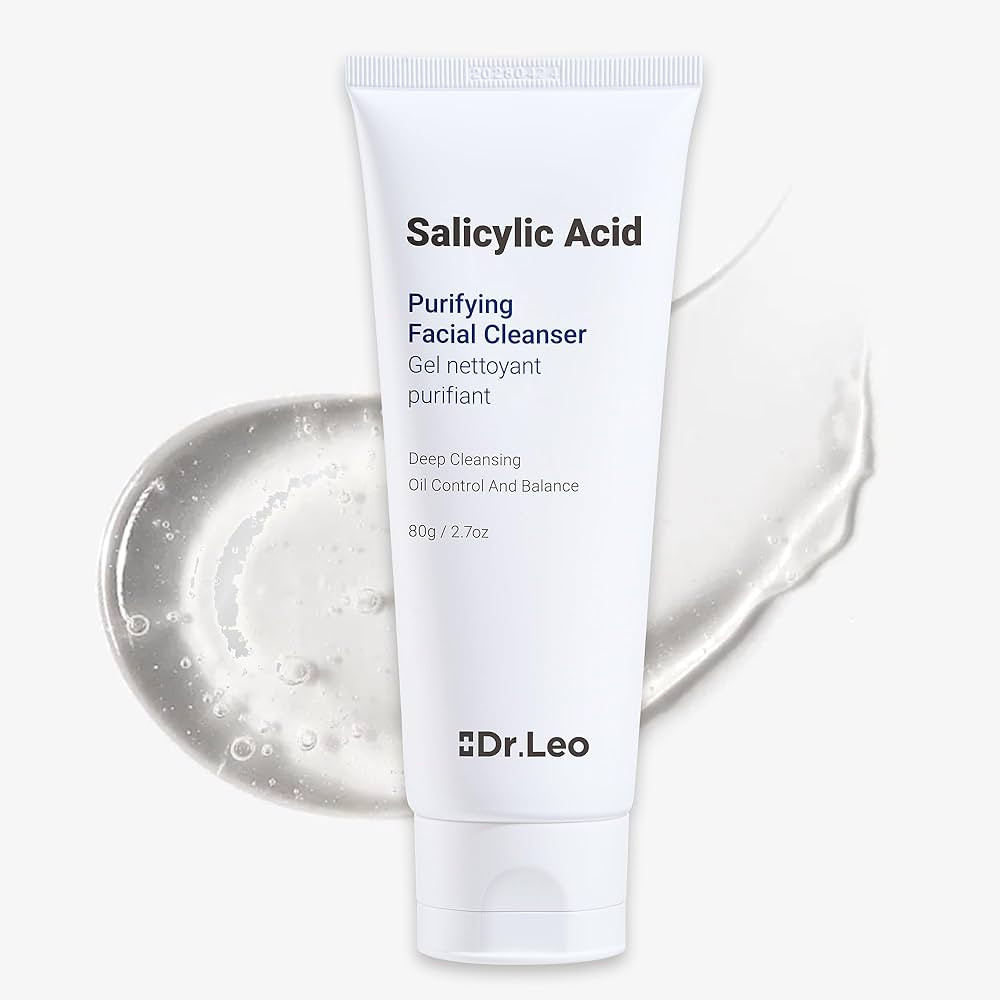 Dr.Leo Salicylic Acid Foaming Cleanser, Face Wash for Oily, Combo & Acne-Prone Skin | 8 Amino Aci... | Amazon (US)