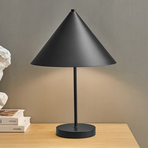 Temple & Webster 47cm Marlow Steel Table Lamp | Temple & Webster AU