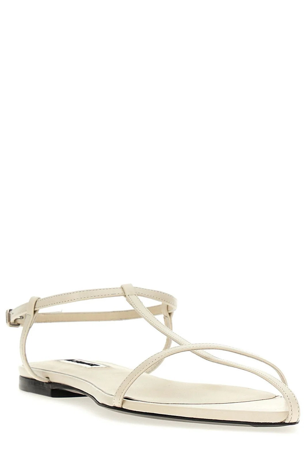 Jil Sander Pointed Toe Caged Sandals | Cettire Global